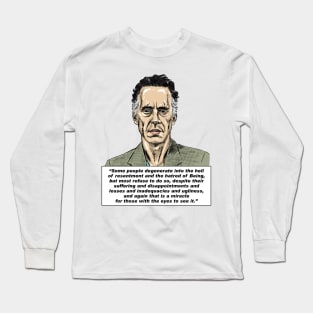 Jordan Peterson Quote #5 Long Sleeve T-Shirt